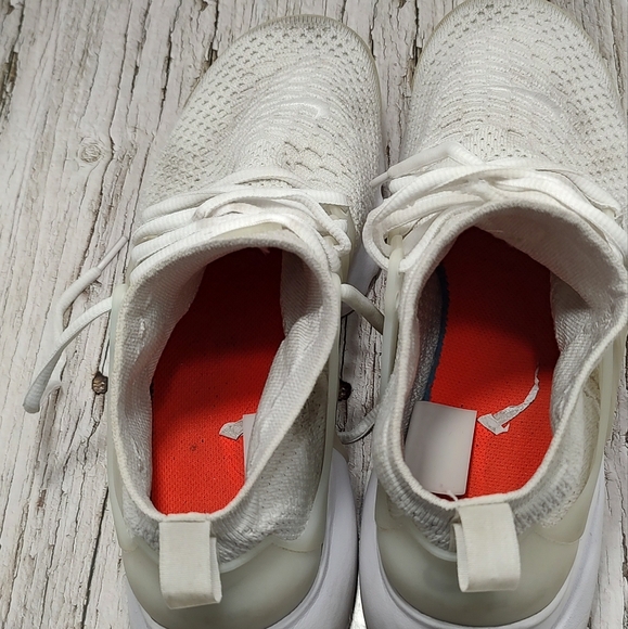 NIKE AIR PRESTO ULTRA FLYNIT TRIPLE WHITE - Picture 3 of 5